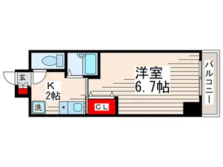 ミューズ東葛西【2階】の間取り