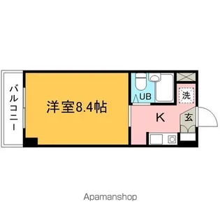 第1新井マンション【2階】の間取り