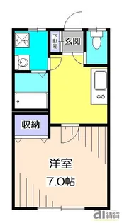 入間テラスII【1階】の間取り