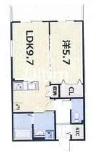 FORCE西院【2階】の間取り