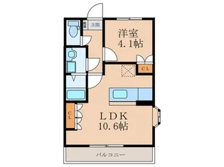 パインツリーヒルズ【1階】の間取り