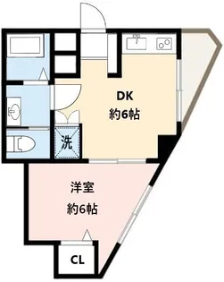 ビュラ田園調布【4階】の間取り