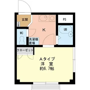 ラフォーレ別所【2階】の間取り