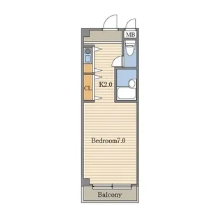 ラガールあびこ【4階】の間取り