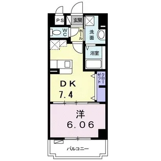 Shangri-La【3階】の間取り