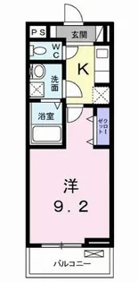 サンティール【2階】の間取り