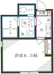 メゾンデール【3階】の間取り