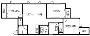 REII【2階】の間取り
