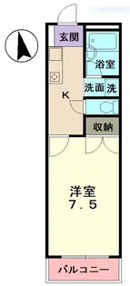 スプリングコートII【2階】の間取り