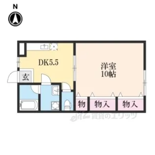 エムズクレスト【2階】の間取り