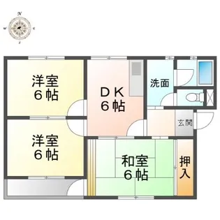 サンファミリーII【2階】の間取り