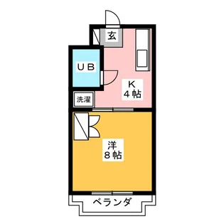 EVER WING【3階】の間取り