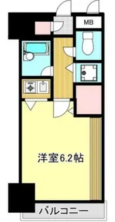 朝日プラザ末広I【1階】の間取り