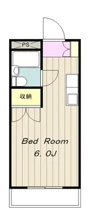 ジュネス大蔵【1階】の間取り