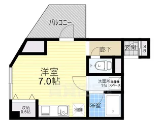 イーストコート【2階】の間取り