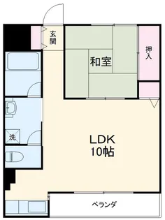 シャロン本厚木【3階】の間取り