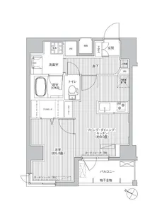 casa KEITO【4階】の間取り