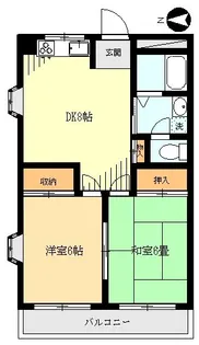 ロイヤルハイム小松原【4階】の間取り