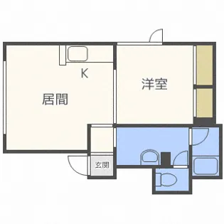 リージェント山の手【1階】の間取り