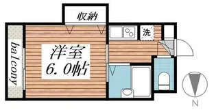 北浦ビル【3階】の間取り
