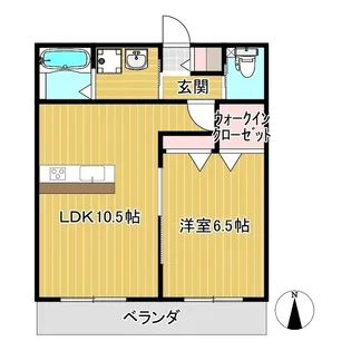 セレッソ【2階】の間取り