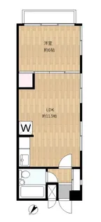 ダイユウビル【4階】の間取り