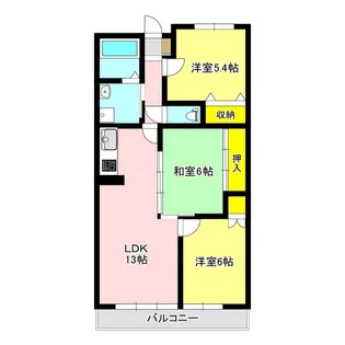 テレスハラ【1階】の間取り