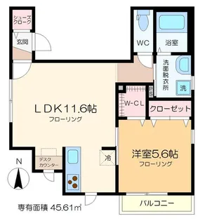 アネックス【3階】の間取り
