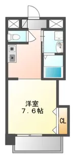 サウスアルカディア【4階】の間取り