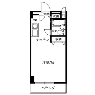 第7植村ビル【1階】の間取り