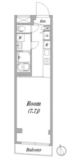 スマートヴィラ中延 参番館【3階】の間取り