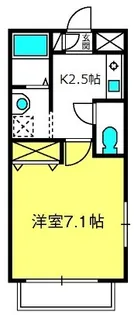 メゾンデュール【2階】の間取り