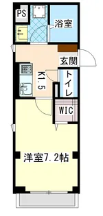 ハイステージ金沢文庫II【1階】の間取り