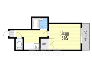 ファーストシティ1【3階】の間取り