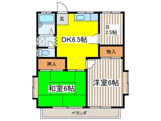 ハイツ島田【2階】の間取り