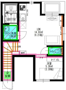 TRES【2階】の間取り