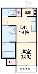 シアヴィータ名古屋【3階】の間取り