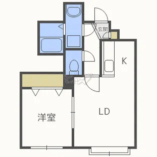 センシビリータ【3階】の間取り