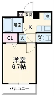 K・IモトスミII【2階】の間取り
