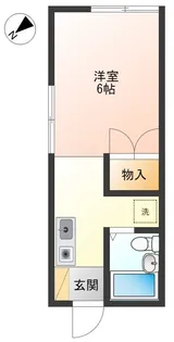 メゾンタナカ【2階】の間取り
