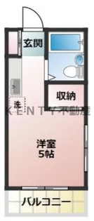 セントラルハイツ【2階】の間取り