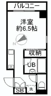 コンパートメント麻布【5階】の間取り
