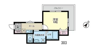 サンス戸塚【1階】の間取り