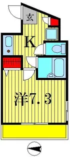 シャンドール立石【1階】の間取り