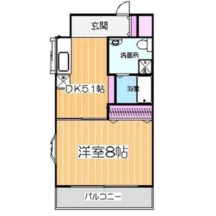 ブランカ中百舌鳥【7階】の間取り