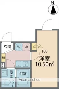 カインドネス東大和North【1階】の間取り