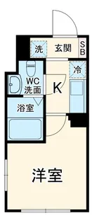 OHANA武蔵小杉【2階】の間取り