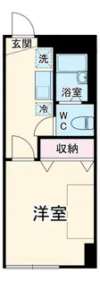 レオパレスひえだ【4階】の間取り