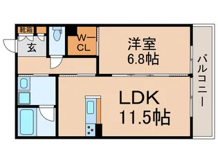 フィリップ シャトリエ【3階】の間取り