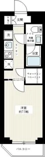 AZEST亀戸II【1階】の間取り